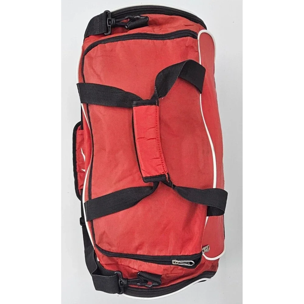 Nike Red Large Sports Duffle Bag, Vintage,Y2K  Approximately 21